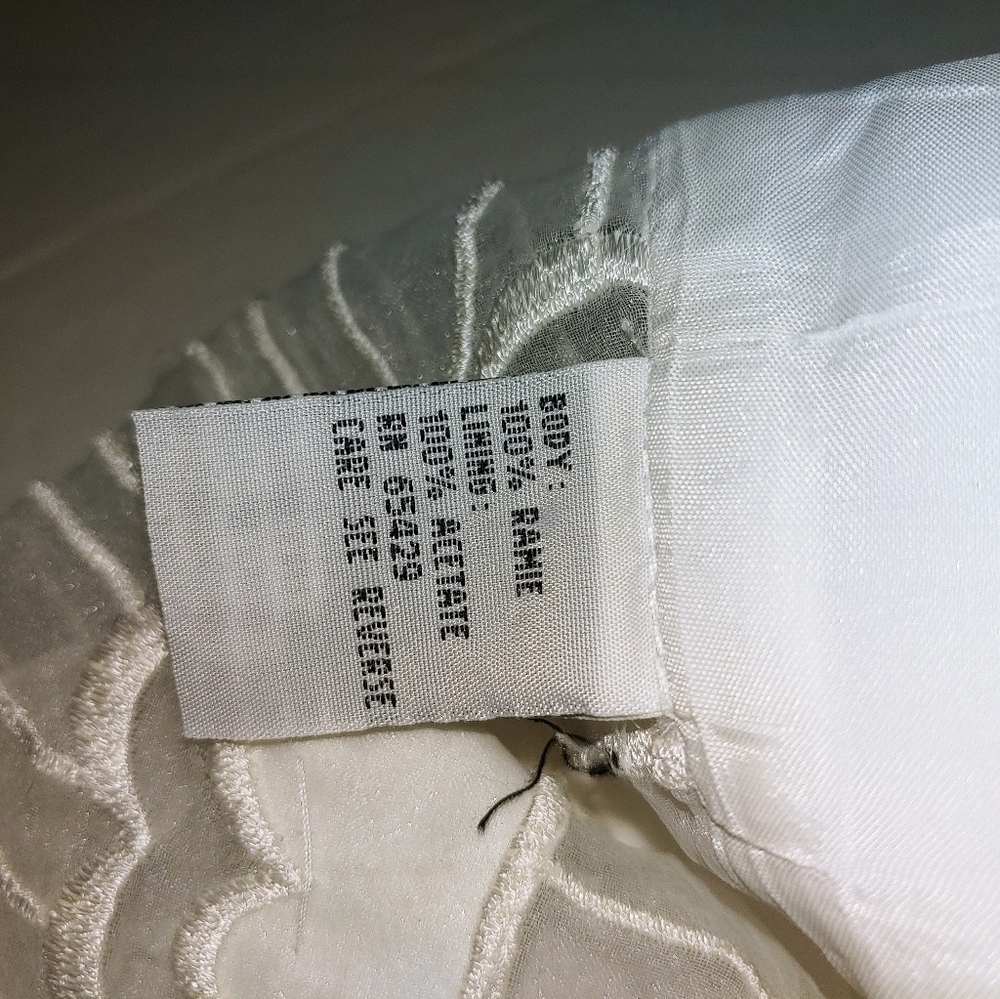 Vintage 80s Donna Vinci White Top 14 - Picture 8 of 8